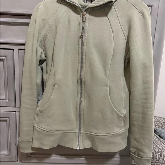 Lululemon Athletica Light Green Bomber Jacket - Picture 1 of 4